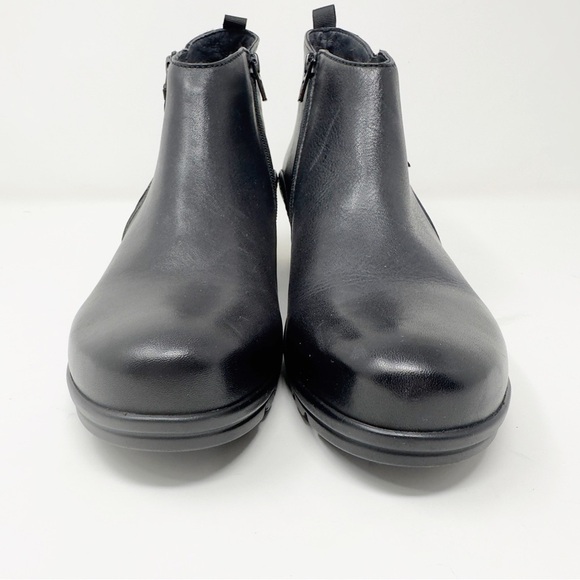 Wolky Wedge Leather Ankle Boots - Picture 2 of 7